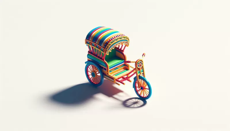Bike Toy Model Design STL Files - Model preview 1