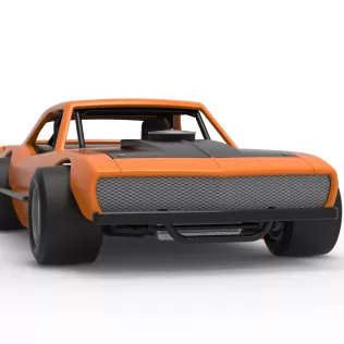 Vintage Asphalt Modified stock car V12 Scale 1:25 - Model thumbnail 27