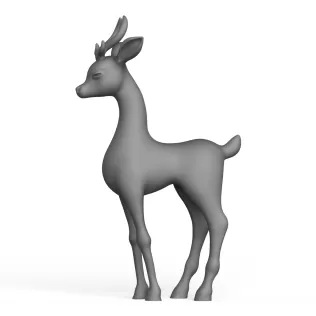 Fantasy Deer - Model thumbnail 3