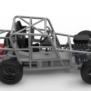 Dwarf car Base Version 2 Scale 1:25 - Model thumbnail 23