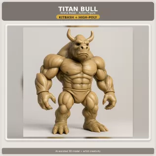 Kitbash Creature Collection – High-Poly Character Figure Pack - Model thumbnail 2