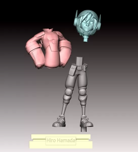 Hiro Hamada - Model preview 10