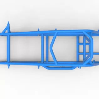 Frame of Quarter Midget Scale 1:16 - Model thumbnail 8