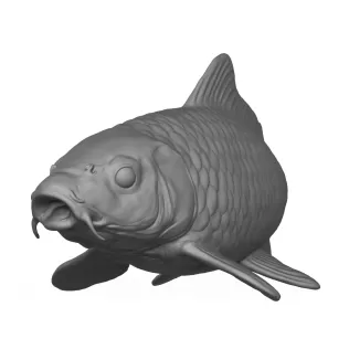3D Printable Fish - Model thumbnail 4