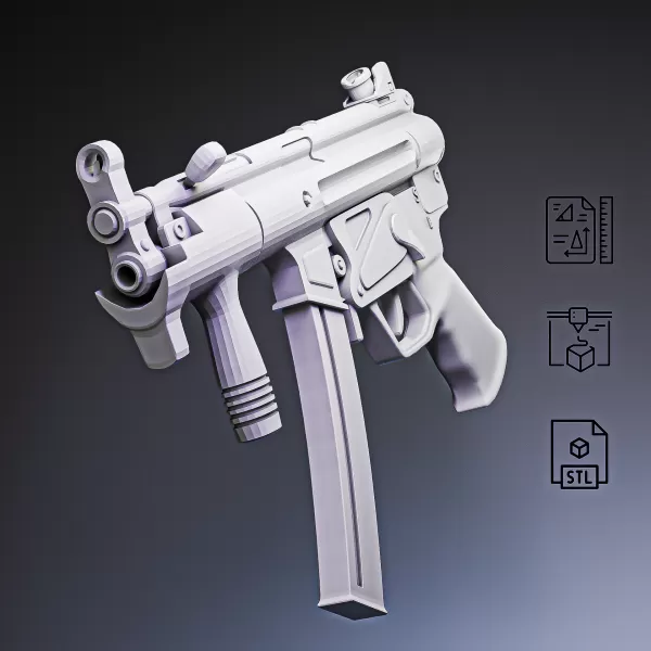 MP5K Compact SMG #RoZ - Model preview 8