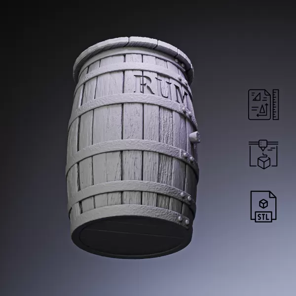 Kill Devil Barrel #RoZ - Model preview 2