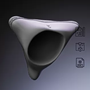 Three-Cornered Pirate Hat #RoZ - Model thumbnail 4