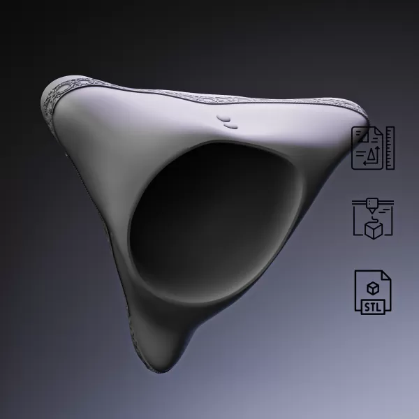 Three-Cornered Pirate Hat #RoZ - Model preview 4