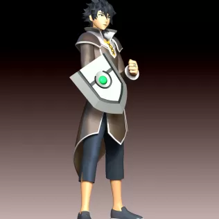 Naofumi Iwatani Fan Art - Model thumbnail 6