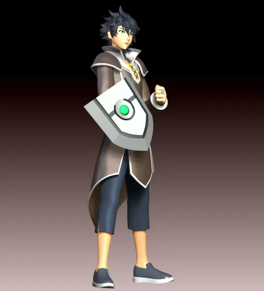 Naofumi Iwatani Fan Art - Model preview 6