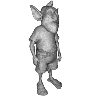 Forest Gnome Character Collection Kitbash High-Poly 3D Model - Model thumbnail 7