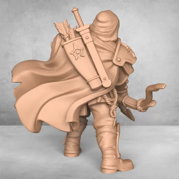 Ancient Archer Attacking - Model preview 2