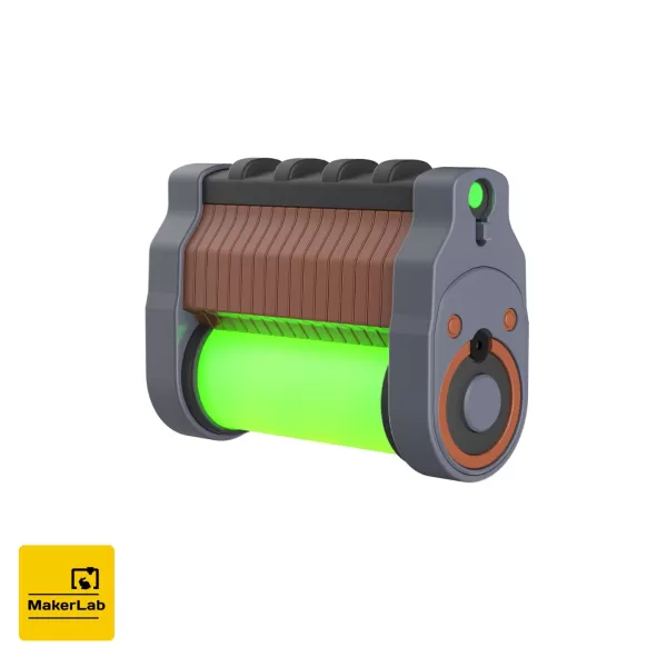 Plasma Blaster - Fallout 4 - Printable 3d model - STL files - Model preview 9