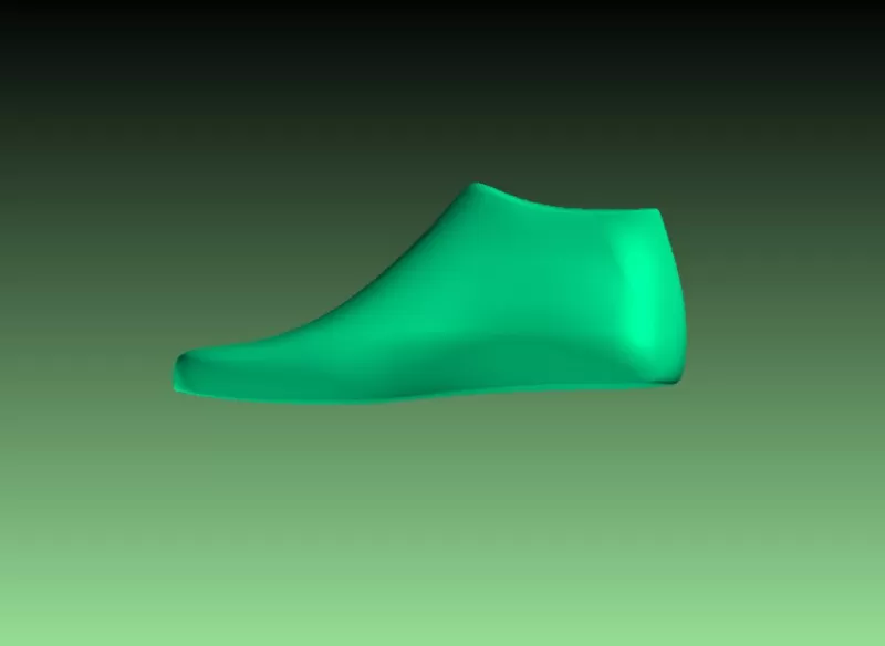 Kids Flip-Flop Slipper Shoe Last 3D Printable STL - Model preview 3