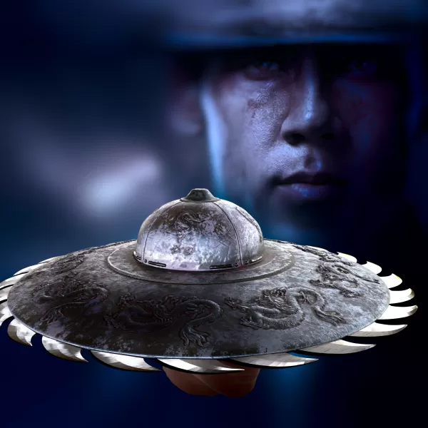 mortal kombat 2 hat Kung Lao - Model preview 1