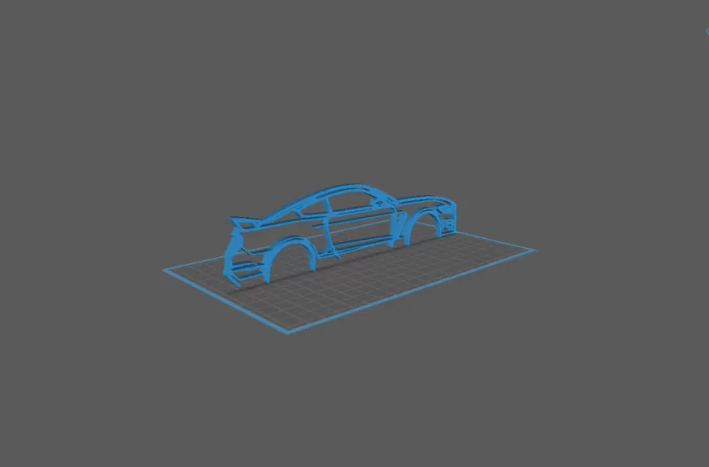 Ford - Mustang Shelby GT 350R Wall Art - Model preview 1
