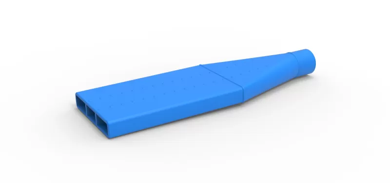 NASCAR Boom Tube Exhaust Version 2 Scale 1:25 - Model preview 1