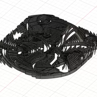 Silhouette Ninja - Naruto Wall art