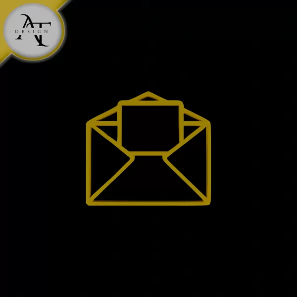 Simple Letter Symbol - 2D Art - Model preview 1