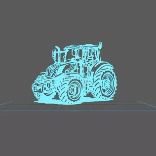 Tractor - New Holland T5 Wall Art