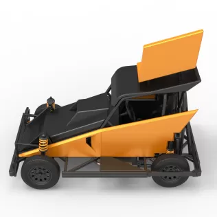 New Zealand Ministock car Version 2 Scale 1:25 - Model thumbnail 10