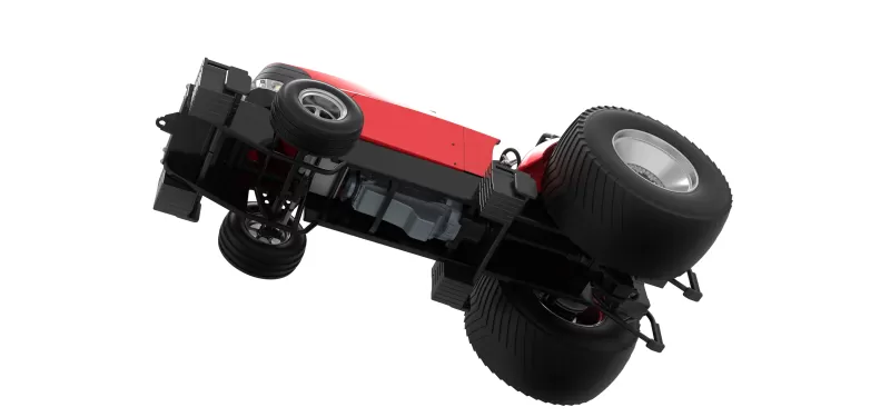 Pro Stock Pulling Tractor Version 6 Scale 1:25 - Model preview 3
