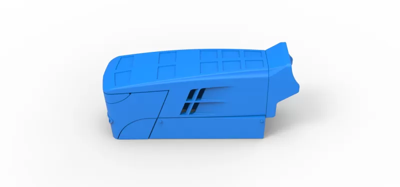 Hood of Pulling tractor Version 3 Scale 1:25 - Model preview 8