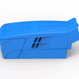 Hood of Pulling tractor Version 3 Scale 1:25 - Model thumbnail 8