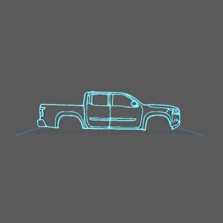Nissan - Frontier 2022 Wall Art