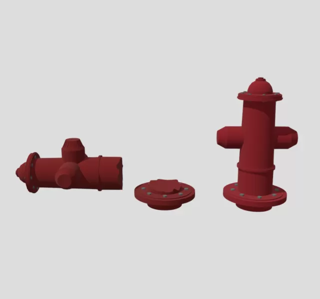 Simple Hydrant - Model preview 1