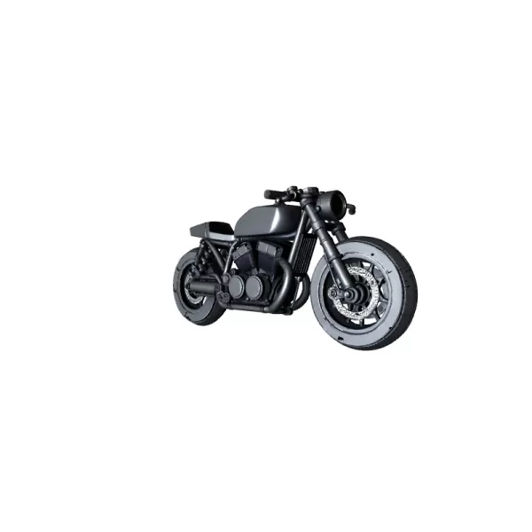 Motorcycle Bike Toy Model Design STL Files - Model preview 5