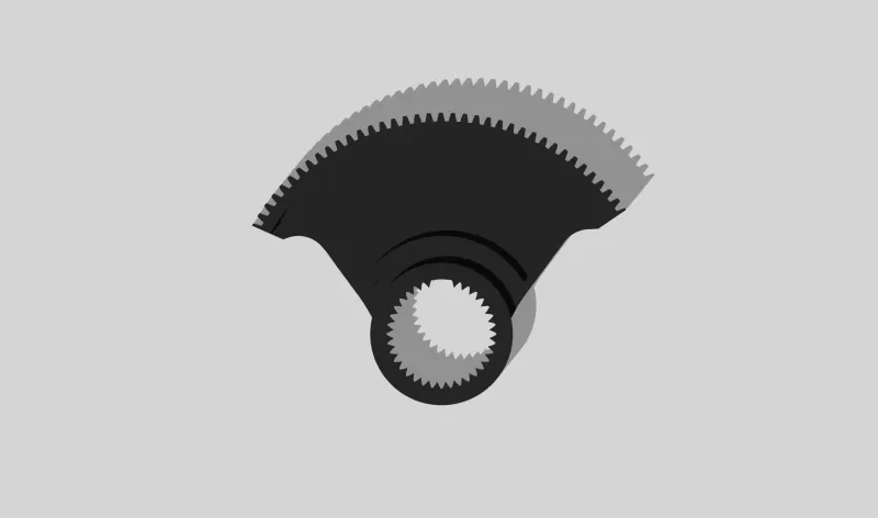 TRUNK GEAR DRIVE PEUGEOT 607 - Model preview 3