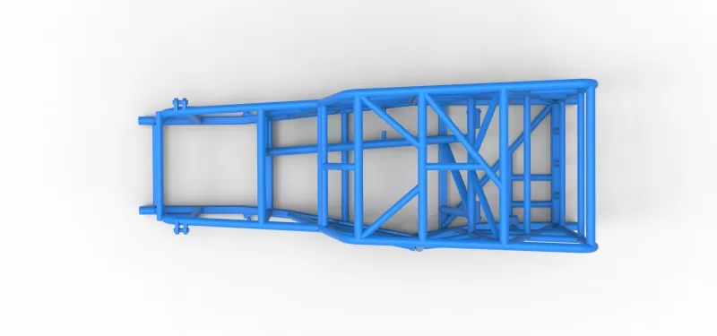 Frame of Dwarf car Scale 1:25 - Model preview 8