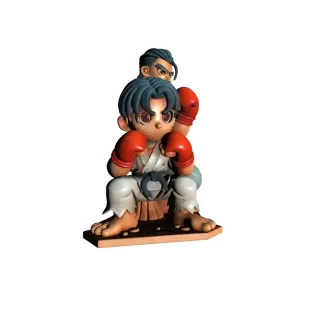 Kid and Boxer Man 3D Model - Model thumbnail 4