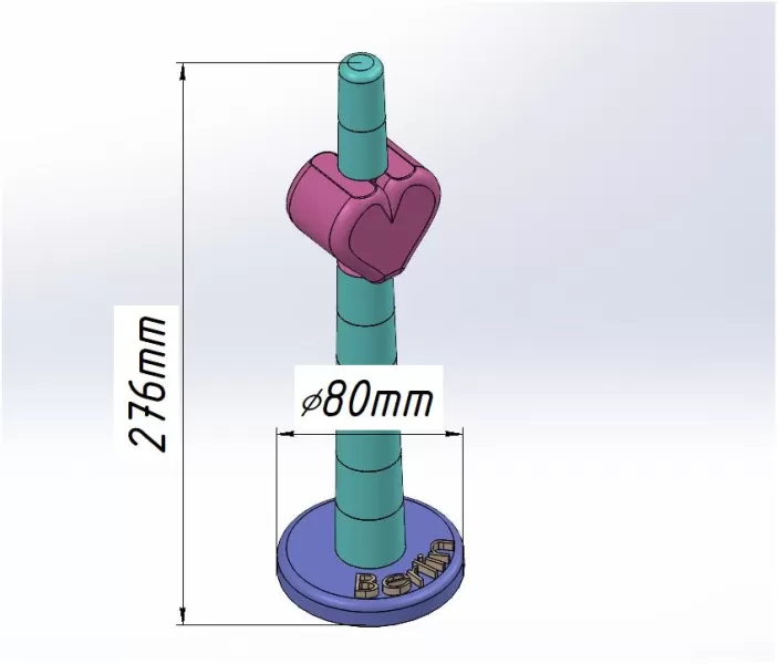Berlin Tower Construction Set with Heart - Model preview 2