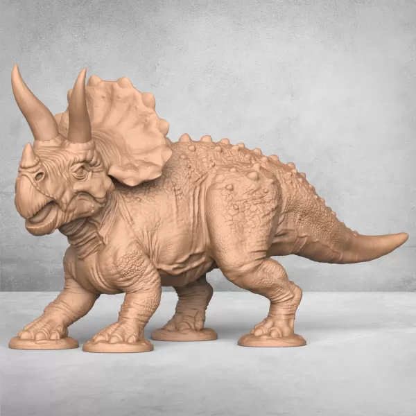 Monster Triceratops Dinosaur - Model preview 1