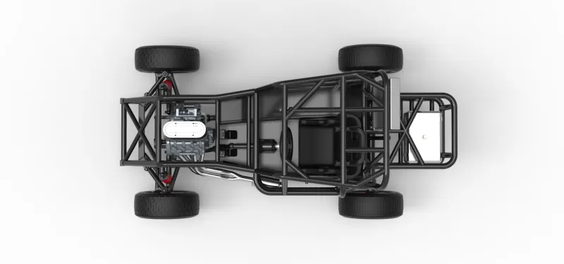 Mod Lite race car Base Scale 1:25 - Model preview 11