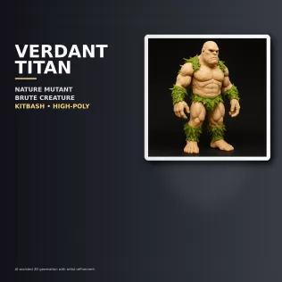 Stylized Character Kitbash Collection – High-Poly 3D Model Pack - Model thumbnail 2