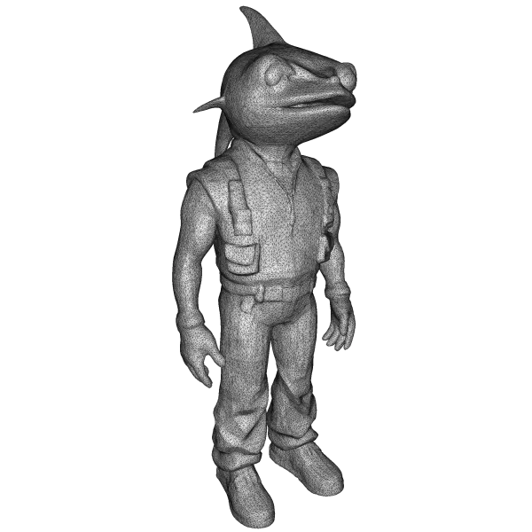 Anthro & Creature Character Collection – Kitbash + High-Poly 3D - Model preview 19