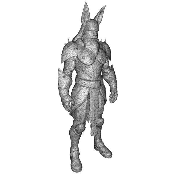 Fennec Heroes – Fantasy & Sci-Fi Fox Character Collection - Model preview 13