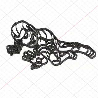 Silhouette Iron Man - Marvel Wall Art