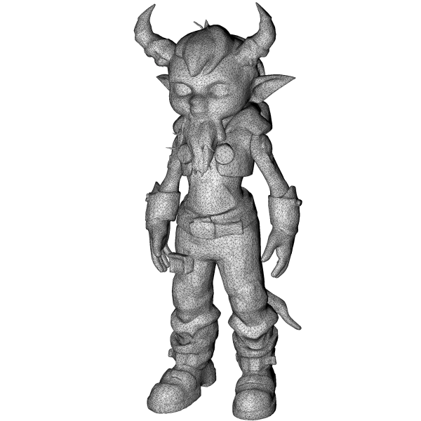 Beastfolk Heroes Pack (10 Characters) – High-Poly Kitbash - Model preview 15