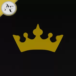 Simple Crown Symbol - 2D Art