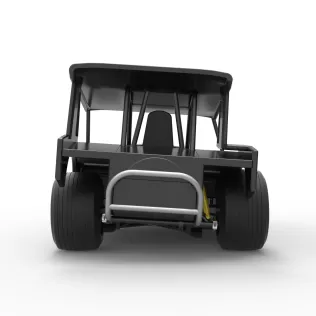 Vintage Dirt Modified stock car V6 while turning Scale 1:25 - Model thumbnail 16