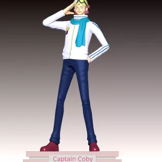 Captain Coby - One Piece - Model thumbnail 2