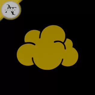 Simple Cloud Symbol - 2D Art