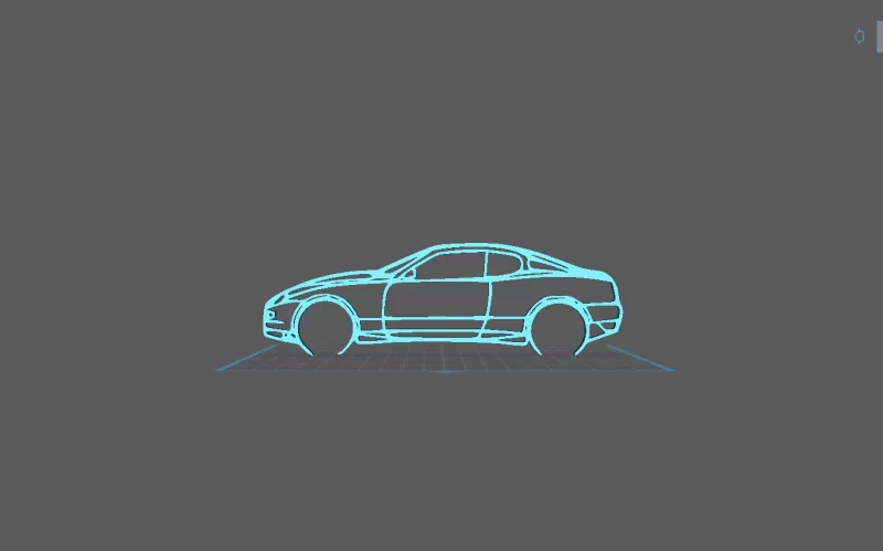 Maserati - Gransport Wall Art - Model preview 2