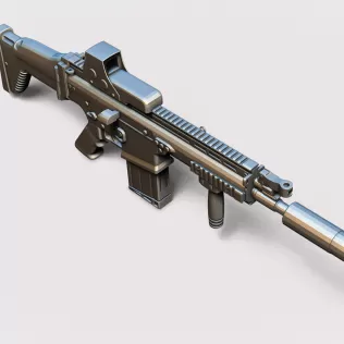 FN SCAR #RoZ - Model thumbnail 7