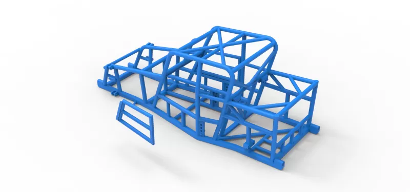 Frame of Dwarf car Version 2 Scale 1:25 - Model preview 19