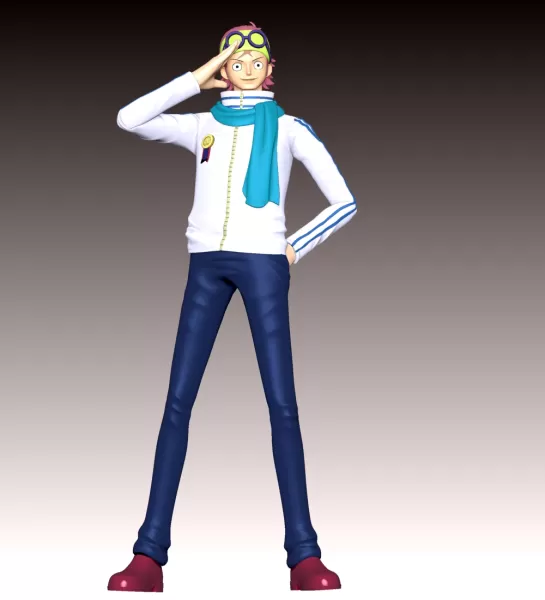 Captain Coby - One Piece - Model preview 4